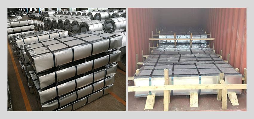 Packaging and Container Loading Zinc Aluminum Corrugated Roofing Sheet