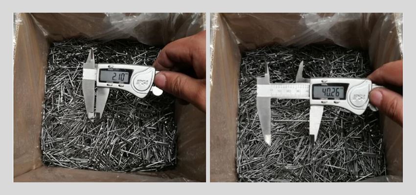Hot Dipped Galvanized Finishing Nails inspection