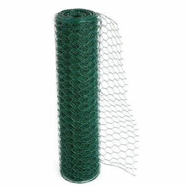Rete metallica esagonale rivestita in PVC